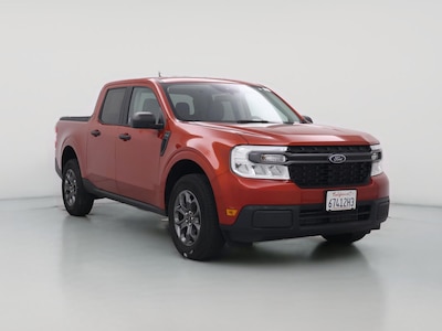 Red 2022 Ford Maverick XLT