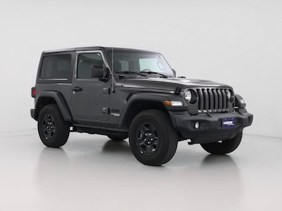 Gray 2021 Jeep Wrangler Sport