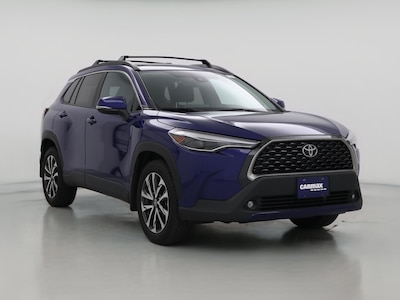 Blue 2022 Toyota Corolla Cross XLE