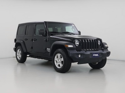 Black 2020 Jeep Wrangler Unlimited Sport
