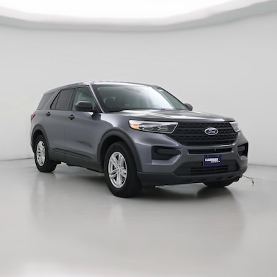 Gray 2022 Ford Explorer