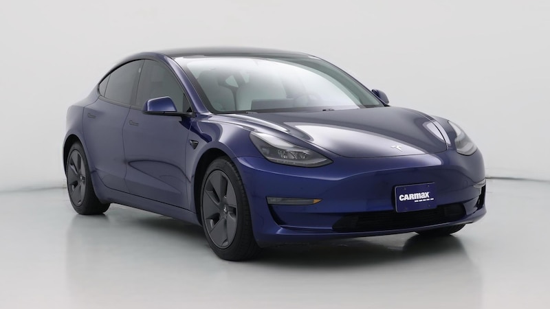 2021 Tesla Model 3 Long Range Hero Image