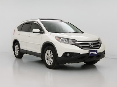 White 2014 Honda CR-V EX-L