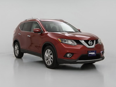 Red 2015 Nissan Rogue SL