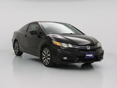 Black 2015 Honda Civic EX-L