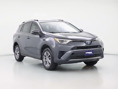 Gray 2018 Toyota RAV4 Hybrid LE