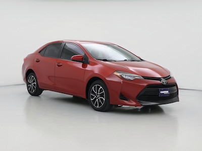 Red 2017 Toyota Corolla LE