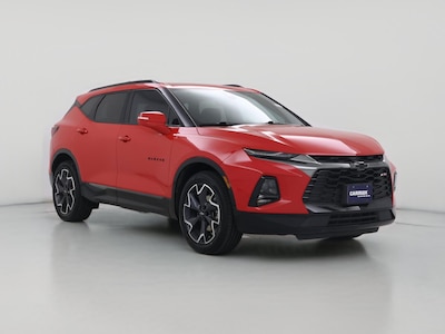 Red 2021 Chevrolet Blazer RS