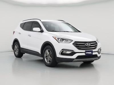 White 2017 Hyundai Santa Fe Sport