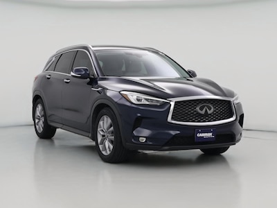 Blue 2020 Infiniti QX50 Luxe