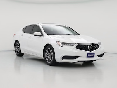 White 2020 Acura TLX Technology