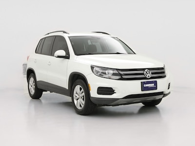 White 2017 Volkswagen Tiguan S