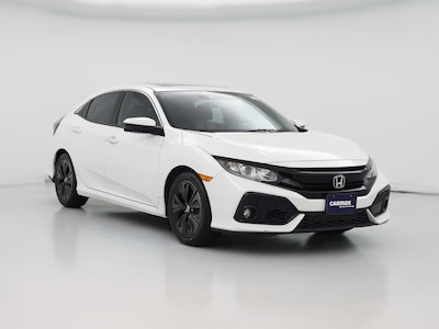 White 2019 Honda Civic EX