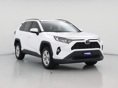 White 2021 Toyota RAV4 XLE