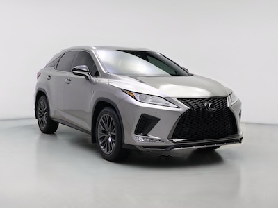 Gray 2022 Lexus RX 350 F-SPORT Handling