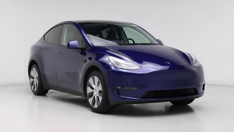 2021 Tesla Model Y Long Range Hero Image