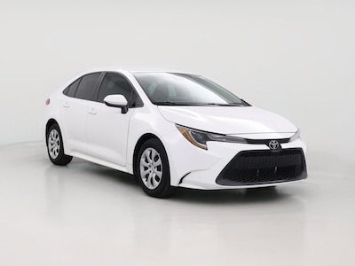 White 2021 Toyota Corolla LE
