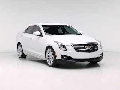 White 2018 Cadillac ATS Luxury