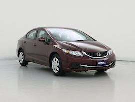 Burgundy 2013 Honda Civic LX