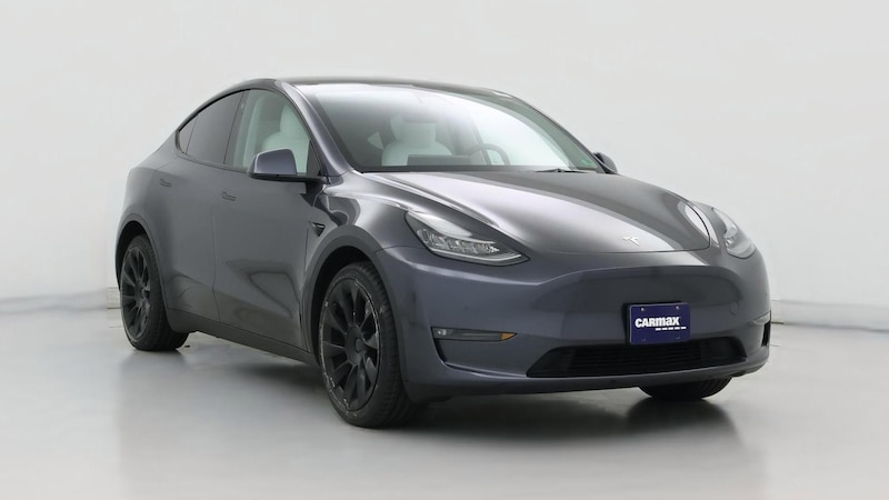 2021 Tesla Model Y Long Range Hero Image
