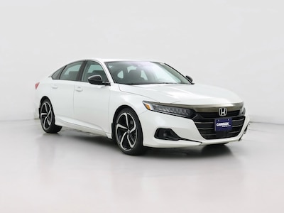 White 2022 Honda Accord Sport SE