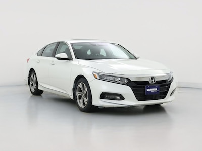 White 2019 Honda Accord EX-L