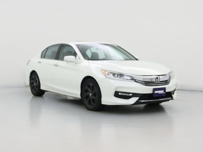 White 2016 Honda Accord EX-L