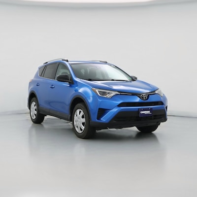 Blue 2018 Toyota RAV4 LE