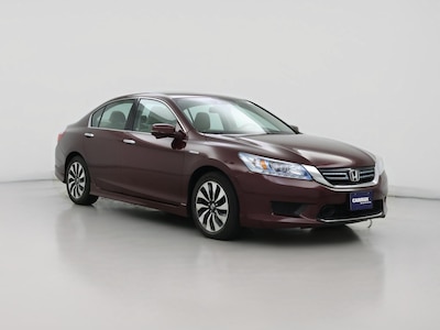Red 2015 Honda Accord Hybrid Touring