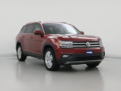 Red 2019 Volkswagen Atlas SE w/Tech