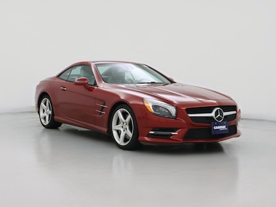 Red 2015 Mercedes-Benz SL550