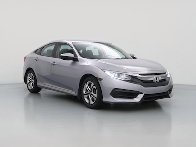 Silver 2018 Honda Civic LX