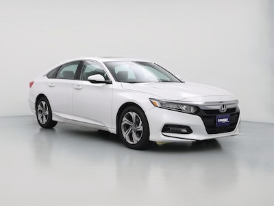 White 2019 Honda Accord EX-L