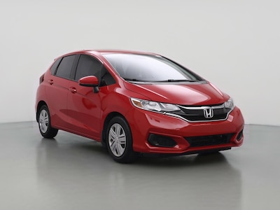 Red 2020 Honda Fit LX