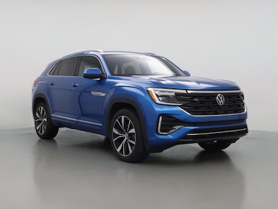 Blue 2024 Volkswagen Atlas Cross Sport SEL Premium R-Line