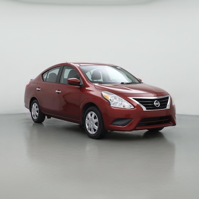 Red 2017 Nissan Versa SV
