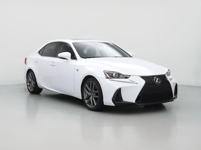 White 2017 Lexus IS 200t