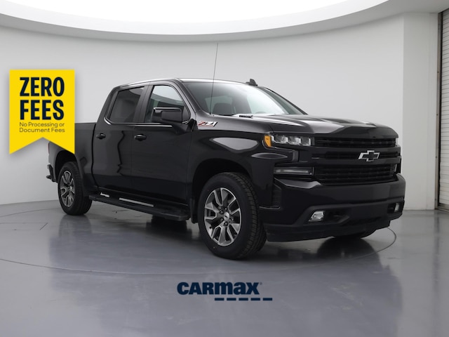 Black 2022 Chevrolet Silverado 1500 RST Crew Cab 4WD Pickup Truck Four-Wheel Drive Automatic