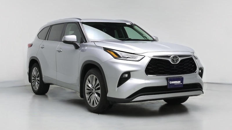 2021 Toyota Highlander Platinum Hero Image