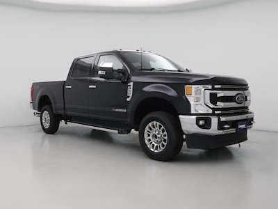 Blue 2022 Ford F250 XLT
