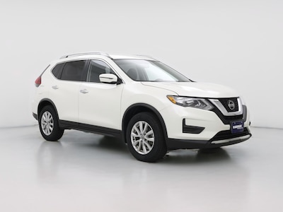 White 2018 Nissan Rogue SV