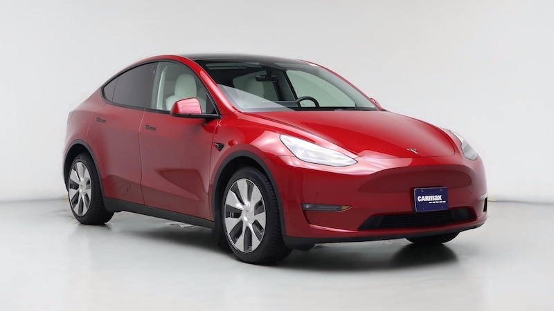2021 Tesla Model Y Long Range Hero Image
