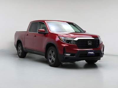 Red 2023 Honda Ridgeline RTL
