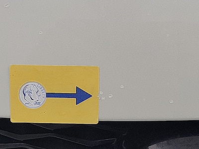 Hood Front Cosmetic Imperfection