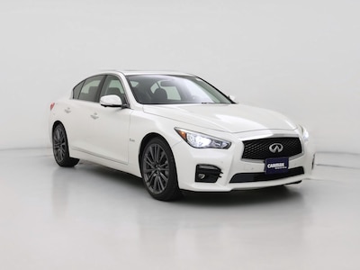 White 2016 Infiniti Q50 Red Sport 400