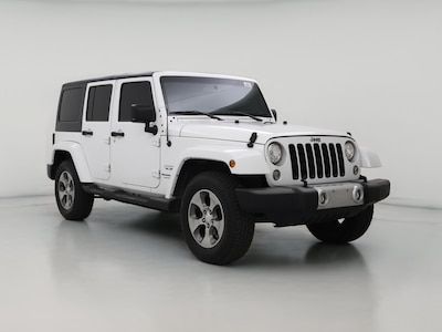 White 2018 Jeep Wrangler Unlimited Sahara