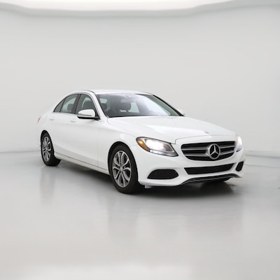 White 2017 Mercedes-Benz C300