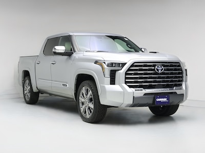 Silver 2024 Toyota Tundra Hybrid Capstone