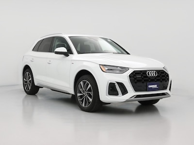 White 2023 Audi Q5 S-Line Premium