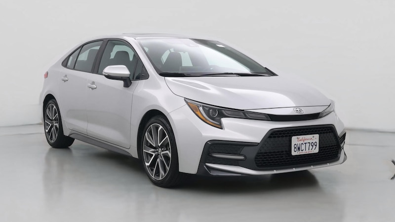 2021 Toyota Corolla SE Hero Image